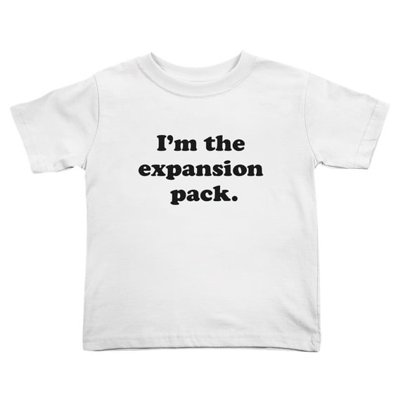 I'm the expansion pack Cute Toddler T Shirts for Boys Girls (White, Youth XL)
