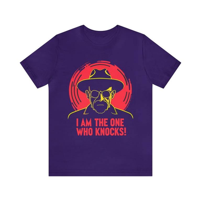 I m the one who knocks breaking bad walter white tv series t shirt Walmart