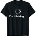 thumbnail image 1 of I'm thinking | Fun Design Boys & Mens Graphic T-Shirt, 1 of 4