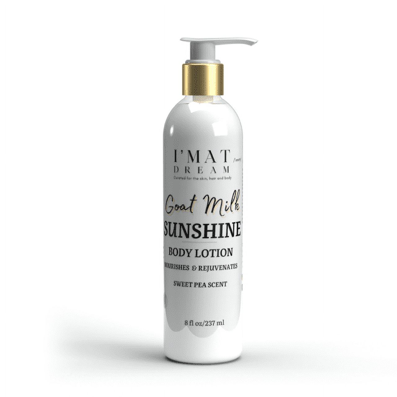 I'mat Dream Brand, Sunshine Goat Milk Body Lotion, Good for Eczema