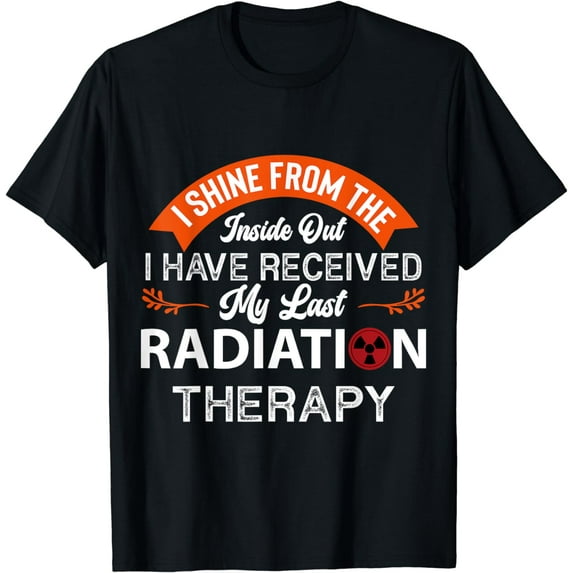 I shine from the inside, Radiation Therapy, Cancer Awareness T-Shirt