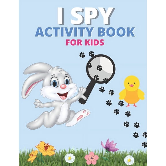 Activity Books I spy Activity book for kids: Happy Easter Eggs Coloring Pages Gift for Easter for Toddlers and Preschool, Ages 4 - 8, (Paperback)