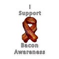 thumbnail image 1 of I support bacon awareness - refrigerator magnet, 1 of 1
