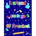 thumbnail image 1 of I survived 100 Days of preschool: handwriting workbook for preschool students this is great gifts idea for kids and teac, (Paperback), 1 of 1