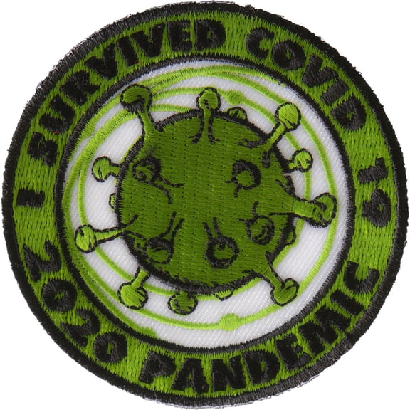I survived covid 19 Iron on Corona Virus Patch