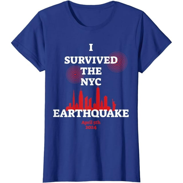 I survived the NYC earthquake T-shirt - Walmart.com