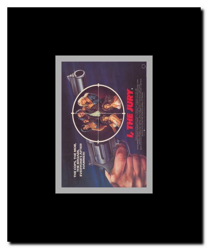 I the Jury Framed Movie Poster