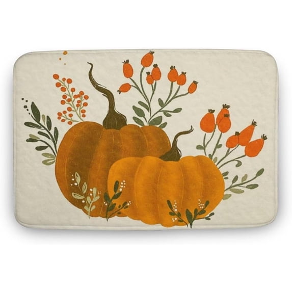 I\u2018m Falling for You Autumn Pumpkin Door Mat Welcome Mat for Indoor Outdoor Entrance Non Slip Autumn Thanksgiving Decor Welcome Doormat Home Decor Gift for Women Men 18x30 Inch