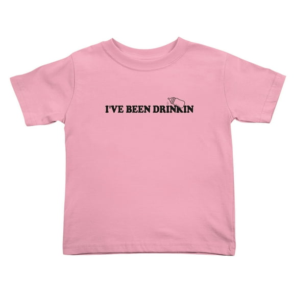 I've Been Drinkin Cute Toddler T Shirts for Boys Girls (Pink, Youth XL)