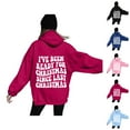 thumbnail image 1 of I've Been Ready For Christmas Since Last Christmas Hoodies for Women Xmas Hooded Sweatshirt with Pockets Pullover Tops, 1 of 8