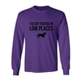 thumbnail image 1 of I've Got Friends In Low Places Adult Long Sleeve T-shirt, 1 of 3