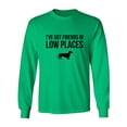 thumbnail image 1 of I've Got Friends In Low Places Adult Long Sleeve T-shirt, 1 of 3