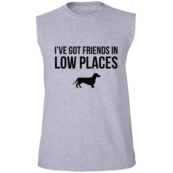 I've Got Friends In Low Places Adult Sleeveless Tee