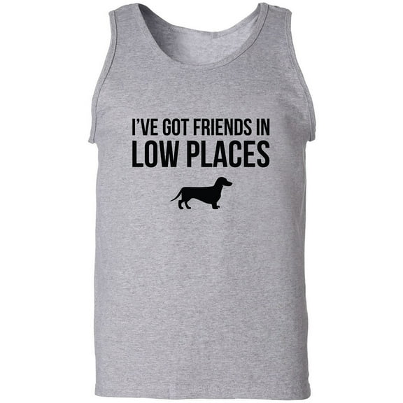 I've Got Friends In Low Places Adult Tank Top