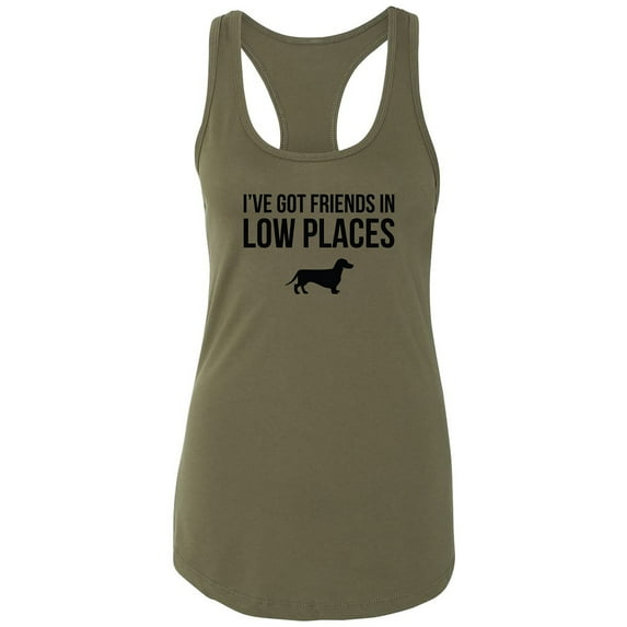 I've Got Friends In Low Places Racerback Tank