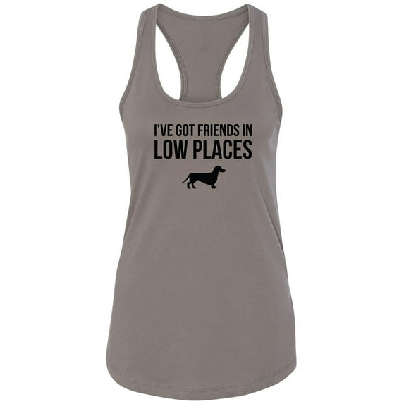 I've Got Friends In Low Places Racerback Tank