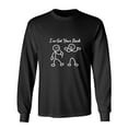 thumbnail image 1 of I've Got Your B*ck Sarcastic Humor Novelty Men's Long Sleeve Shirts, 1 of 3