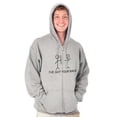 thumbnail image 1 of I've Got Your Back Funny Nerdy Zip Up Hoodie Men's Women's Brisco Brands M, 1 of 6