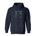 thumbnail image 1 of I've Got Your Back Sarcastic Humor Novelty Funny Men's Hoodies, 1 of 2
