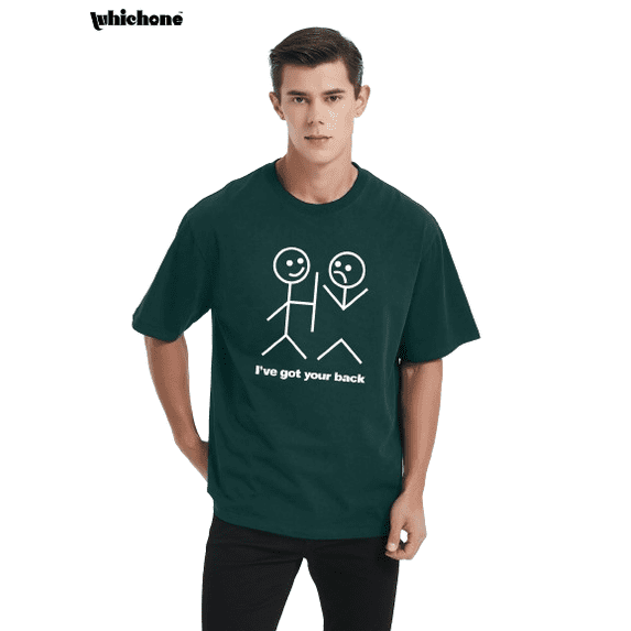 I've Got Your Back Stick Figure Graphic Friendship Tshirt Gift For Christmas Birthday Anniversary Funny T Shirts For Men