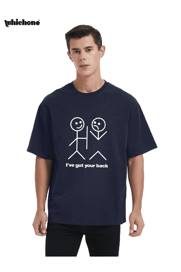 I've Got Your Back Stick Figure Graphic Friendship Tshirt Gift For Christmas Birthday Anniversary Funny T Shirts For Men