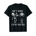 thumbnail image 1 of I've Got Your Back T-Shirt Funny Skeleton Stickman T-Shirts for Men Women, 1 of 2