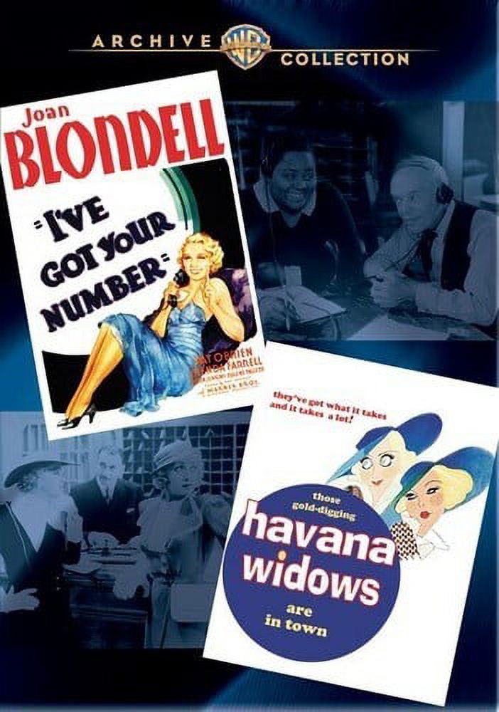 I've Got Your Number / Havana Widows (DVD), Warner Archives, Comedy - image 1 of 1