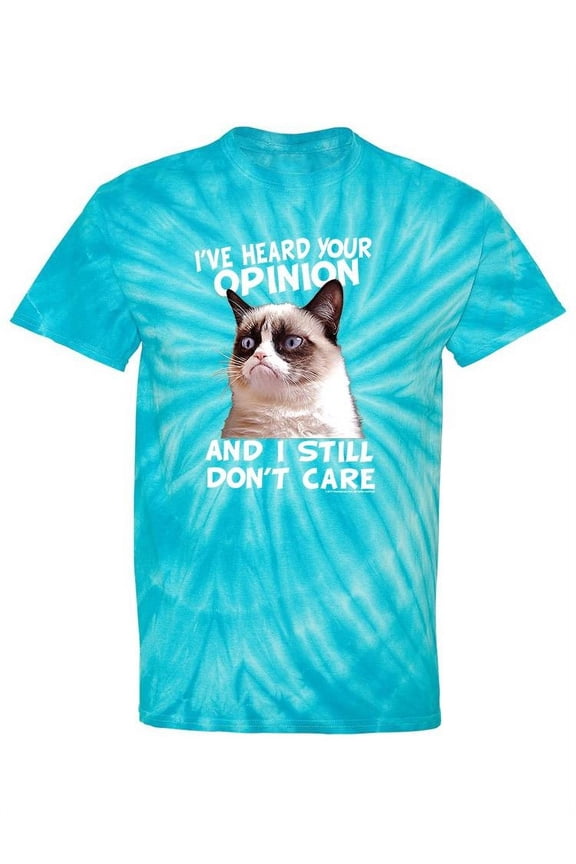 I've Heard Your, Grumpy Cat Tie-Dye Cyclone Men -, Male XX-Large