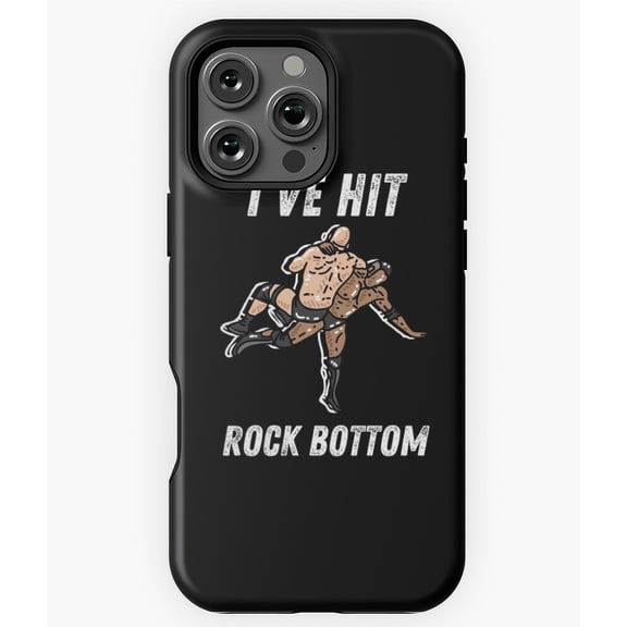 I've Hit Rock Bottom Funny Phone Case for iPhone 16 15 14 13 12 11 Pro Max