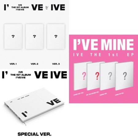 I've Ive: Vol.1 & I've Ive (Volume 1/Special Version) & I've Mine 1St Ep [CD Bundle]
