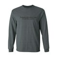 thumbnail image 1 of I've Left The Country Adult Long Sleeve T-shirt, 1 of 3