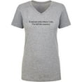 thumbnail image 1 of I've Left The Country Womens V-Neck T-Shirt, 1 of 3