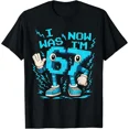 thumbnail image 1 of I was 6 Now I'm 7 Six Seven 7 Years Old Birthday Brainrot T-Shirt, 1 of 6