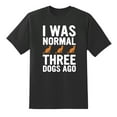 thumbnail image 1 of I was Normal Three Cats Ago Men's Funny Tee Mens Graphic T Shirts Black,XXL, 1 of 1