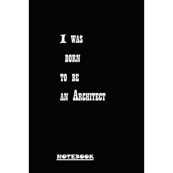 I was born to be an architect (Paperback)