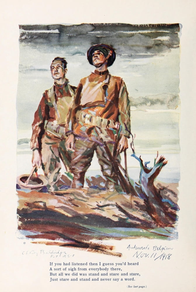 I was there 1919 If you had listened Canvas Art - C Leroy Baldridge (24 x 36)