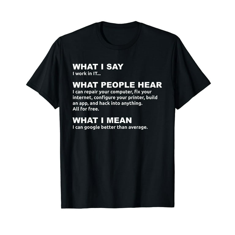 Google funny t shirts hotsell