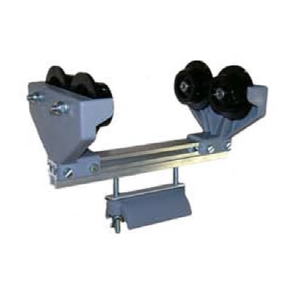 I05PF-81: 4 Wheel Plastic Trolley For Flat Cable 81mm Max Flange Width