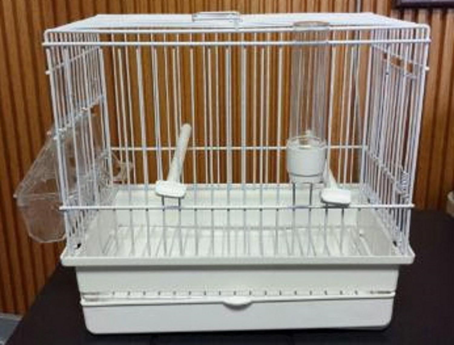 Visual Reference: I064B All White Song Bird Cage