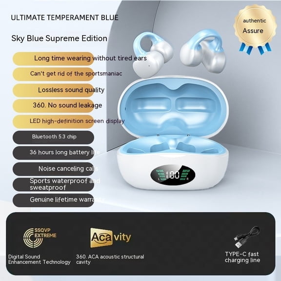 I113 Sports Bluetooth Headset Wireless Non-entry Otica Conduction