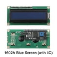 thumbnail image 1 of I2C Compatible 1602 LCD Module with BlueYellow Green Backlight Display, 1 of 10