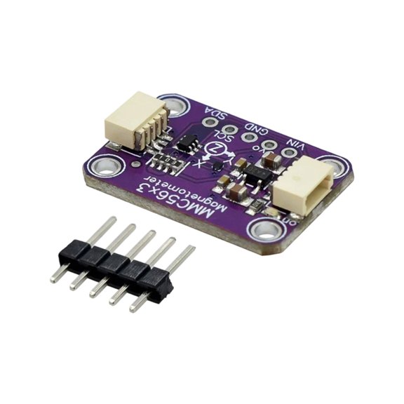 I2C Magnetometer Sensings Module with QT and Qwiic Connectors Port for Projects