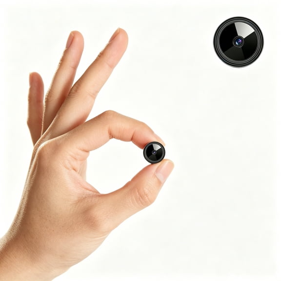 I4 4K Mini Video Recorder with Voice Recording Function Compact Camera with 360 Wide Angle Lens for Video and Audio Capture in Any Location