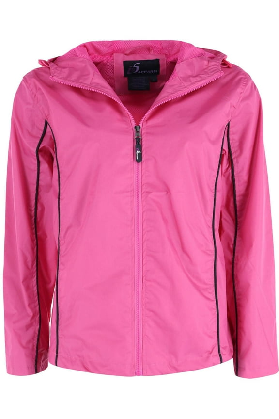 Lightweight Zip-Up Windbreaker Rain Jacket (Women)