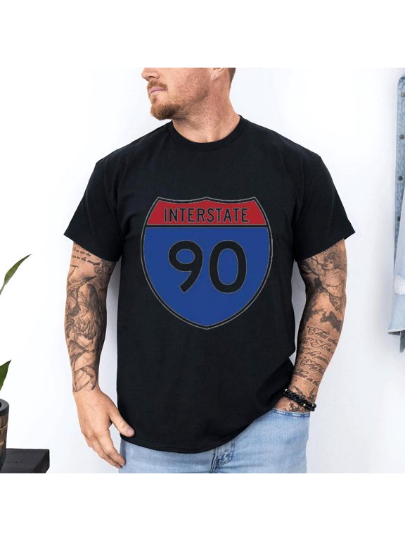 I90 Shirt Interstate 90 T Shirt I-90 Highway Tee