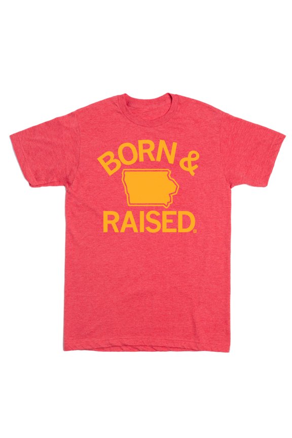 IA Born Raised Red TShirt Trending Tee Best Gift Shirts