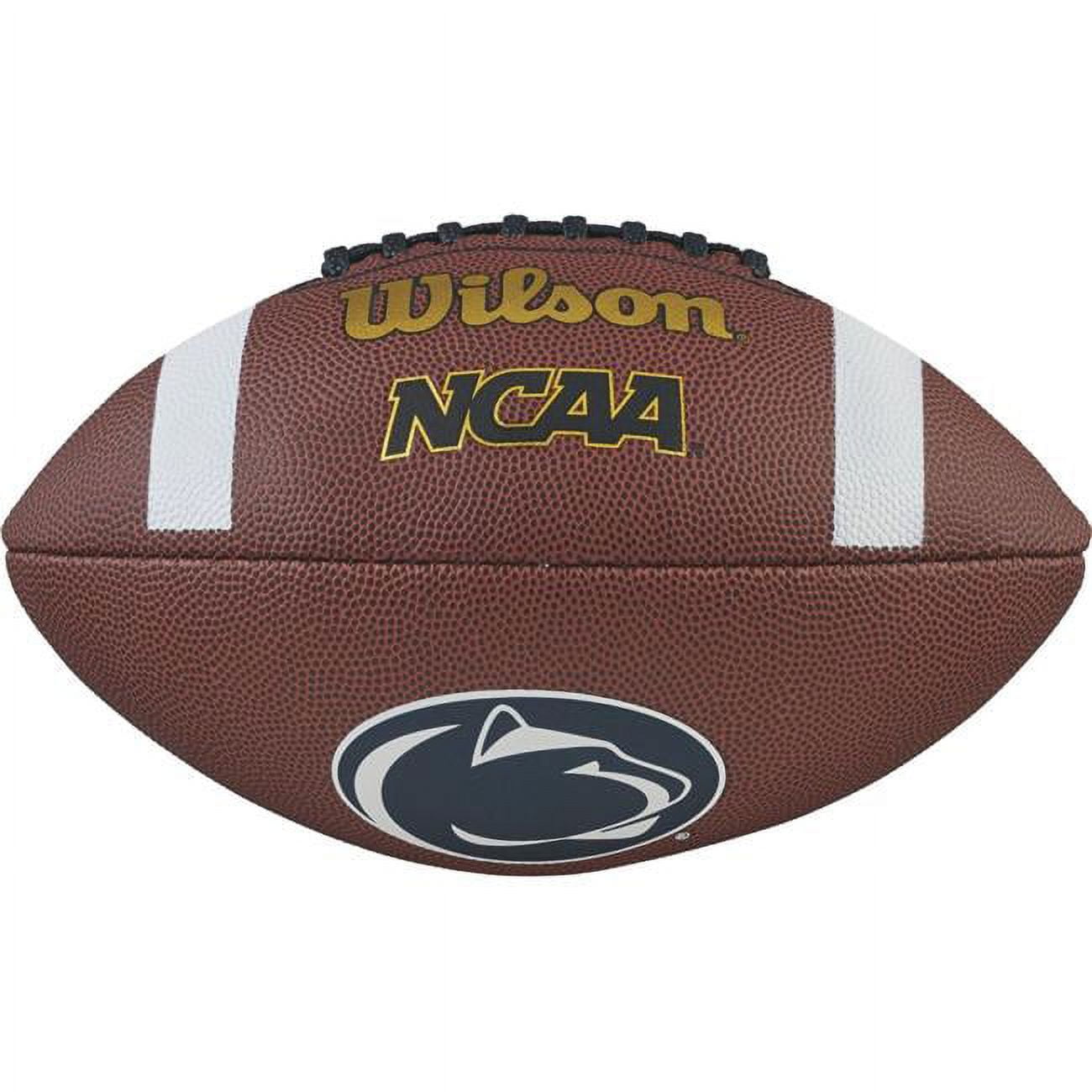 IA State Cyclones Team Stripe Official-Size Composite Football