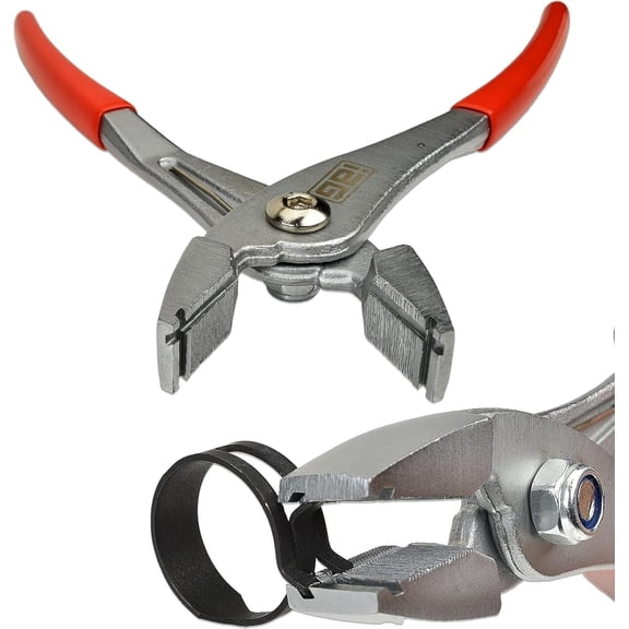 IAG Hose Clamp Pliers, Multi-Directional, Fuel Line, Radiator Hose, Coolant Hose, Spring Clamp, Constant Tension Clamp Removal Tool, Professional Mechanic Grade
