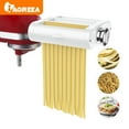 thumbnail image 1 of IAGREEA Pasta Maker Machine, 8 Adjustable Thickness Set Noodle Maker With Roller And Cutter, Noodle Maker Of Dumpling Wrappers, Pasta, Lasagna, 1 of 7