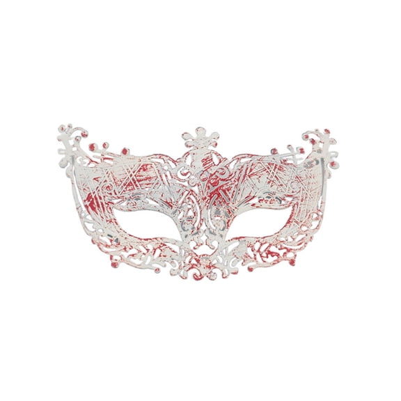 IAJDKMEK Halloween Masks Bloody Half Face Mask - Fox Design Realistic Eye Mask, Masquerade Mask, Scary Costume Party Prop Accessory for Ball Dance